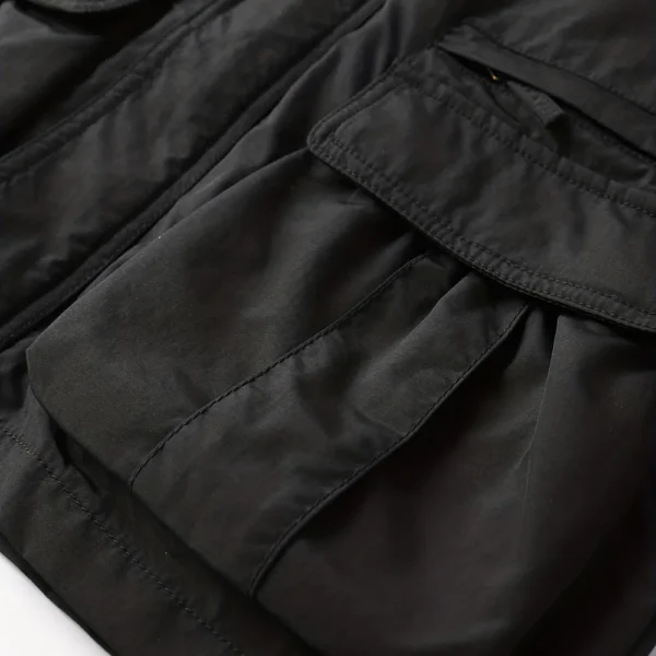 Bar Crusher Exclusive Logo Multi Pocket Jacket Fishing QTFS260525A1BCR - Black - Image 3