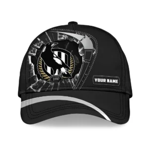 Collingwood Magpies Australian Football League Exclusive Logo Caps All Over Prints HOAFL220525CAP01COLL