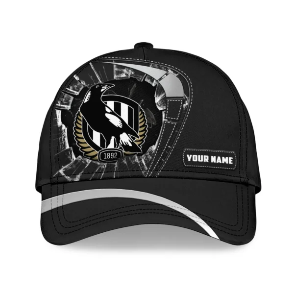 Collingwood Magpies Australian Football League Exclusive Logo Caps All Over Prints HOAFL220525CAP01COLL