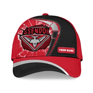 Essendon Bombers Australian Football League Exclusive Logo Caps All Over Prints HOAFL220525CAP01ESS