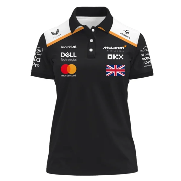 Lando Norris McLaren F1 Exclusive Unisex Polo Shirt BLF120625A8PL - Image 2