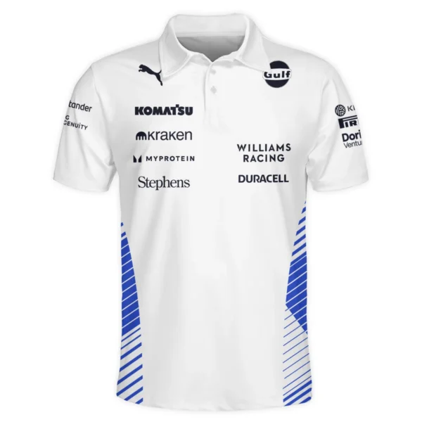 2025 Williams F1 Team Suit Polo Shirt BLVA080725A02WILPL - Image 2