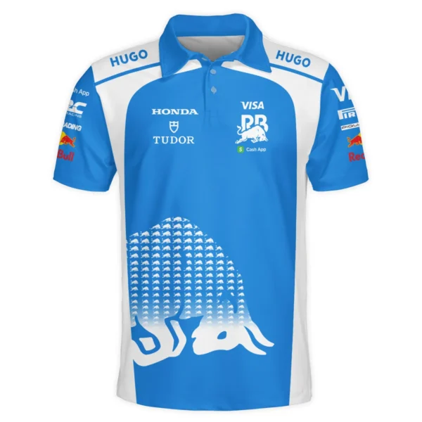 2025 Racing Bulls F1 Team Suit Polo Shirt BLVA110725A02RCBPL - Image 2