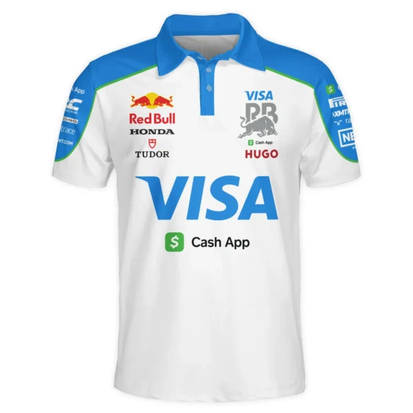 2025 Racing Bulls F1 Race Suit Polo Shirt BLVA110725A03RCBPL - Image 2
