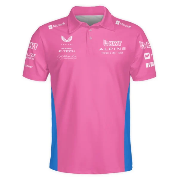 2025 Alpine F1 Team Suit Polo Shirt BLVA150725A02ALPPL - Image 2