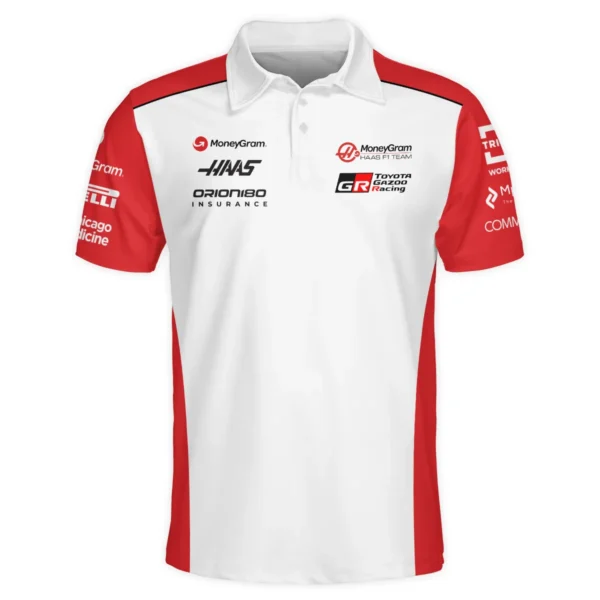2025 Haas F1 Team Suit Polo Shirt BLVA150725A02HAASPL - Image 2