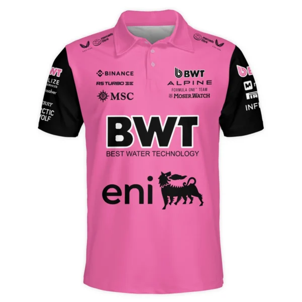 2025 Alpine F1 Team Suit Polo Shirt BLVA150725A04ALPPL - Image 2