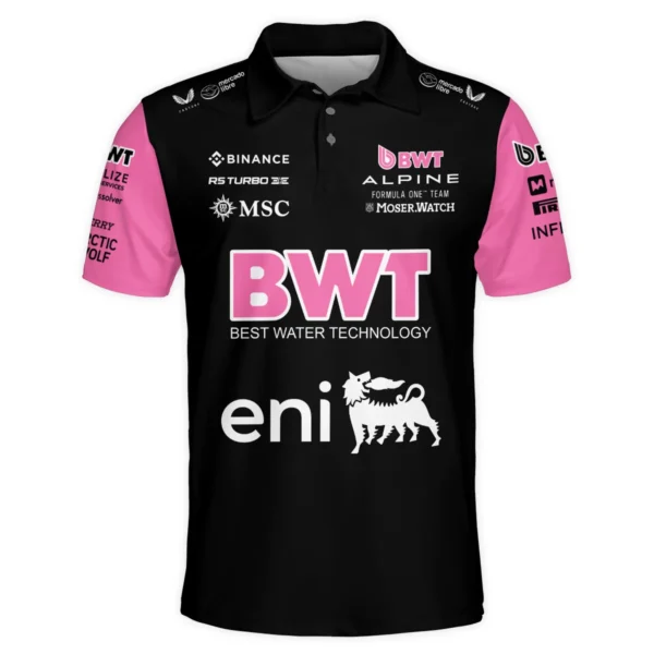 2025 Alpine F1 Team Suit Polo Shirt BLVA150725A05ALPPL - Image 2