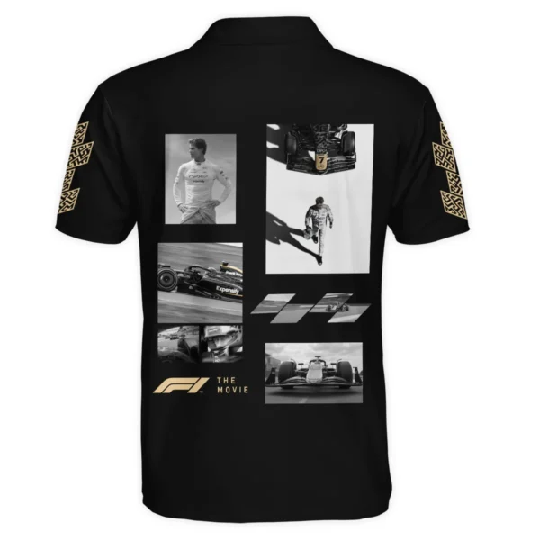 F1 The Movie Photo Collage Exclusive Polo Shirt BLF116625A6PL - Image 3