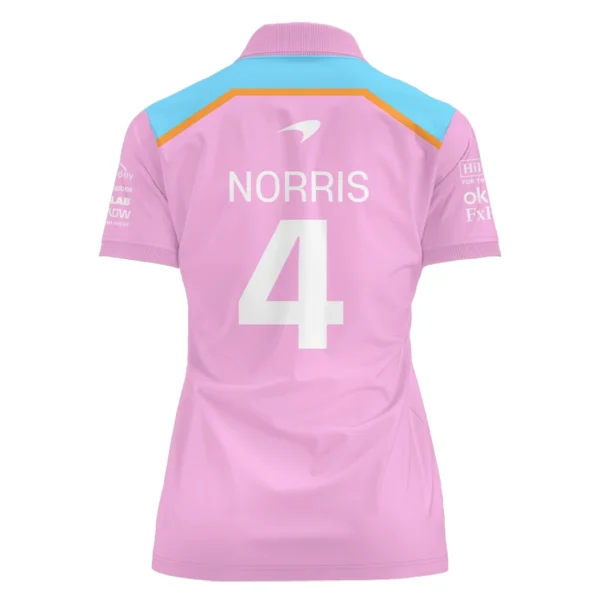 Lando Norris McLaren F1 Exclusive Unisex Polo Shirt BLF120625A2PL - Image 3