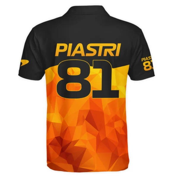 Oscar Piastri McLaren F1 Limited Edition Polo Shirt BLOP13725A1PL - Image 3
