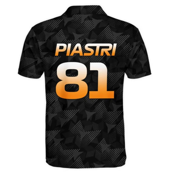 Oscar Piastri McLaren F1 Limited Edition Polo Shirt BLOP13725A2PL - Image 3