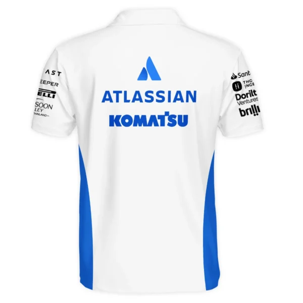 2025 Williams F1 Race Suit Polo Shirt BLVA100725A03WILPL - Image 3