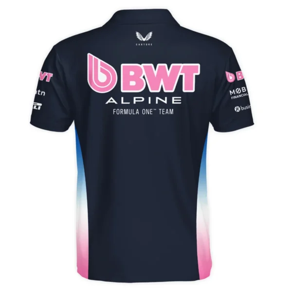 2025 Alpine F1 Team Suit Polo Shirt BLVA150725A01ALPPL - Image 3