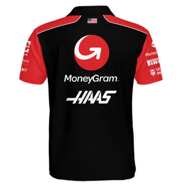 2025 Haas F1 Team Suit Polo Shirt BLVA150725A01HAASPL - Image 3
