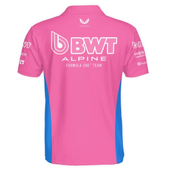 2025 Alpine F1 Team Suit Polo Shirt BLVA150725A02ALPPL - Image 3