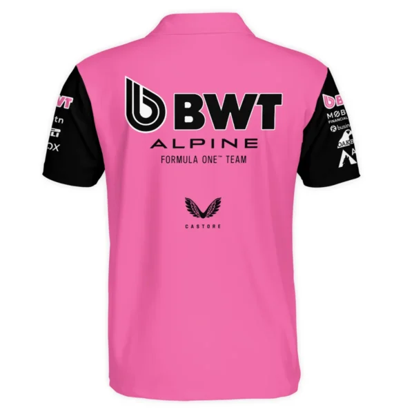 2025 Alpine F1 Team Suit Polo Shirt BLVA150725A04ALPPL - Image 3