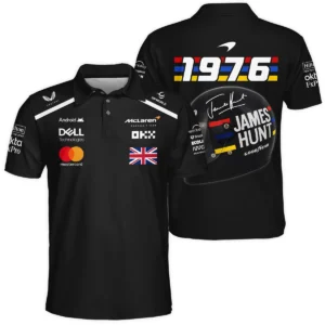 2025 James Hunt McLaren F1 Polo Shirt For Fans BL2725A3PL
