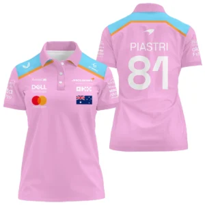 Oscar Piastri McLaren F1 Exclusive Unisex Polo Shirt BLF120625A1PL