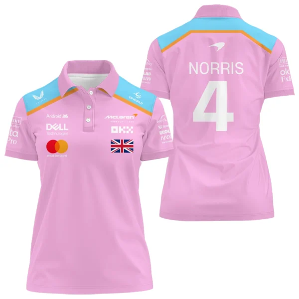 Lando Norris McLaren F1 Exclusive Unisex Polo Shirt BLF120625A2PL