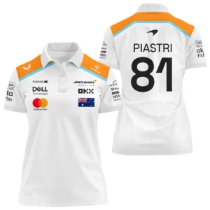 Oscar Piastri McLaren F1 Exclusive Unisex Polo Shirt BLF120625A5PL