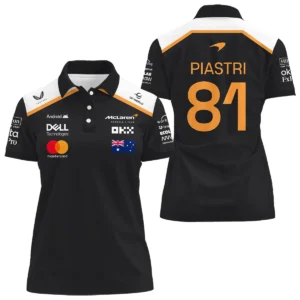 Oscar Piastri McLaren F1 Exclusive Unisex Polo Shirt BLF120625A7PL