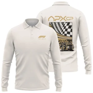 F1 The Movie Race Ready Team Exclusive Long Polo Shirt BLF116625A4LPL