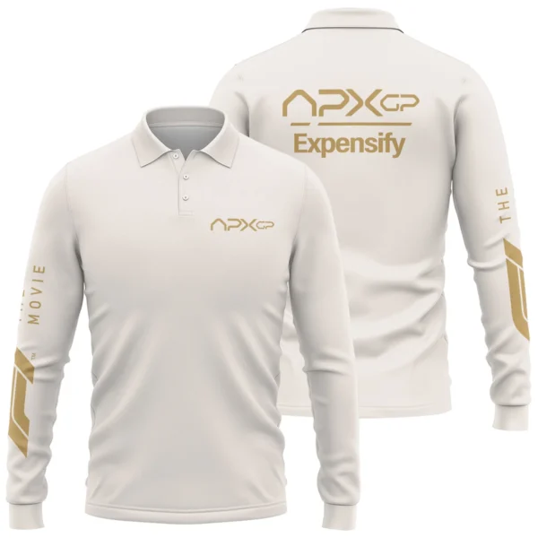 Racing Team 2025 F1 The Movie Exclusive Long Polo Shirt BLF116625A8LPL