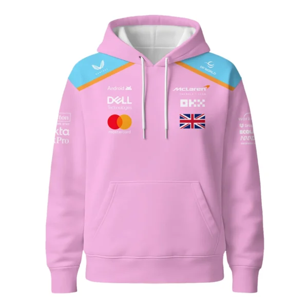 Lando Norris McLaren F1 Exclusive Unisex Hoodie BLF120625A2HD - Image 2