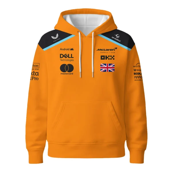 Lando Norris McLaren F1 Exclusive Unisex Hoodie BLF120625A4HD - Image 2