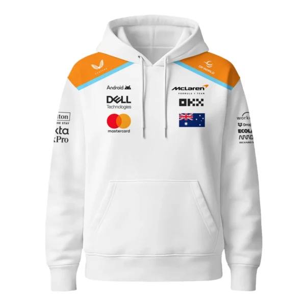 Oscar Piastri McLaren F1 Exclusive Unisex Hoodie BLF120625A5HD - Image 2