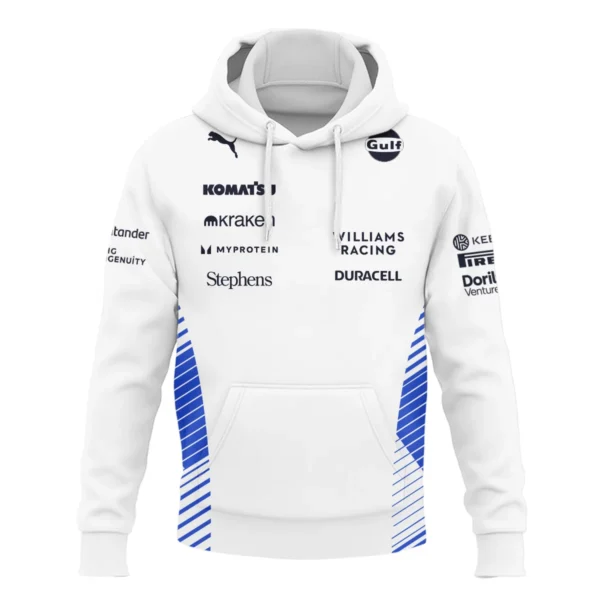 2025 Williams F1 Team Suit Hoodie BLVA080725A02WILHD - Image 2