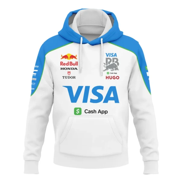 2025 Racing Bulls F1 Race Suit Hoodie BLVA110725A03RCBHD - Image 2