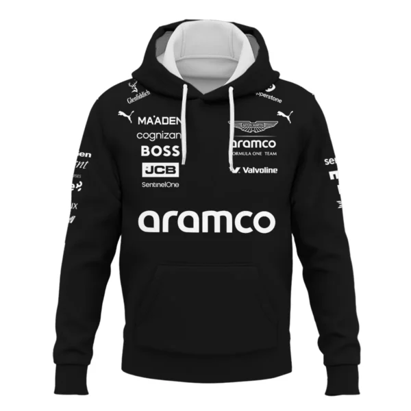 2025 Aston Martin F1 Team Suit Hoodie BLVA120725A05AMHD - Image 2