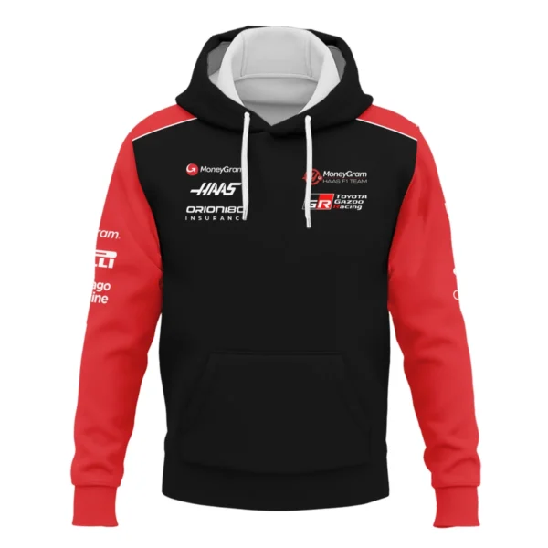 2025 Haas F1 Team Suit Hoodie BLVA150725A01HAASHD - Image 2