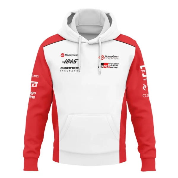 2025 Haas F1 Team Suit Hoodie BLVA150725A02HAASHD - Image 2