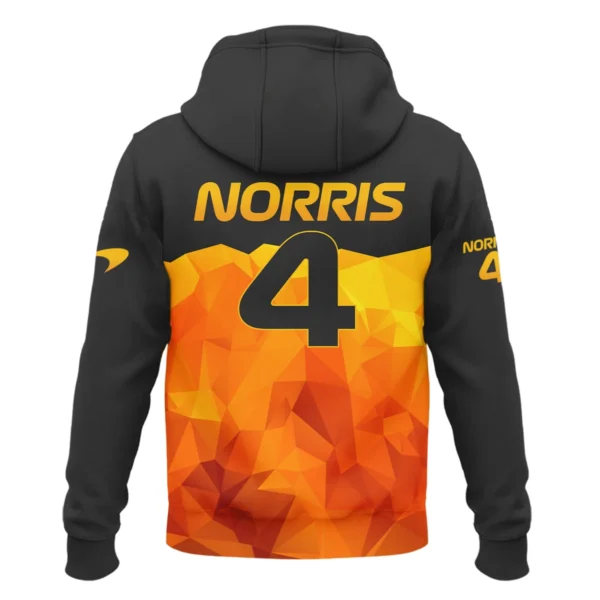 Lando Norris McLaren F1 Limited Edition Zipper Hoodie BLNR13725A1ZHD - Image 3