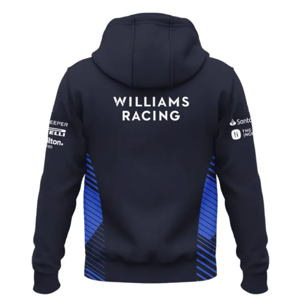 2025 Williams F1 Team Suit Zipper Hoodie BLVA080725A01WILZHD - Image 3
