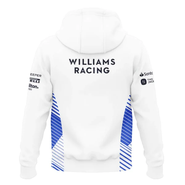 2025 Williams F1 Team Suit Zipper Hoodie BLVA080725A02WILZHD - Image 3