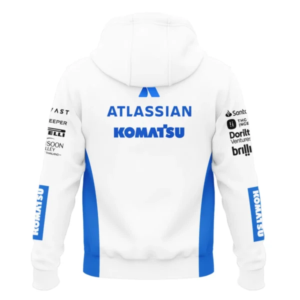 2025 Williams F1 Race Suit Zipper Hoodie BLVA100725A03WILZHD - Image 3