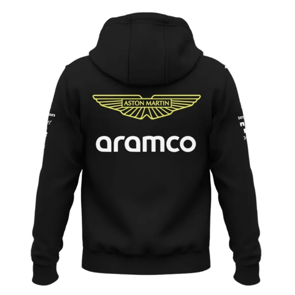 2025 Aston Martin F1 Team Suit Zipper Hoodie BLVA120725A02AMZHD - Image 3