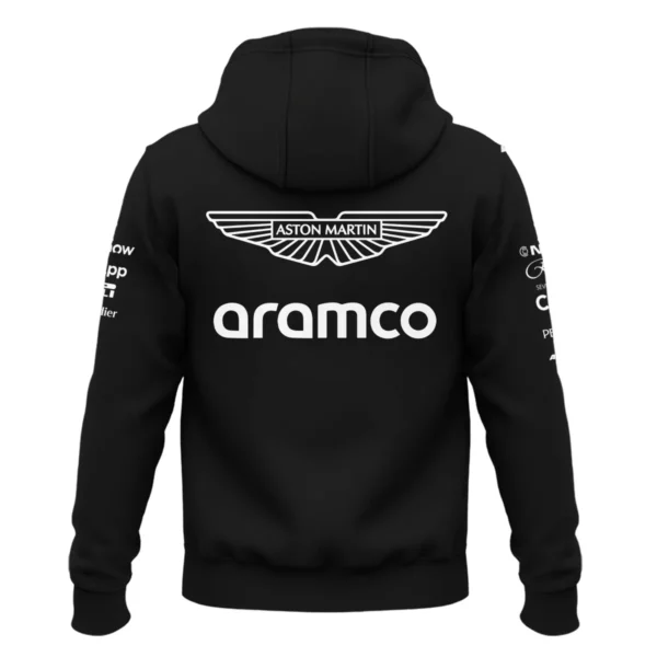 2025 Aston Martin F1 Team Suit Zipper Hoodie BLVA120725A05AMZHD - Image 3