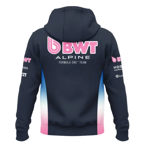 2025 Alpine F1 Team Suit Zipper Hoodie BLVA150725A01ALPZHD - Image 3