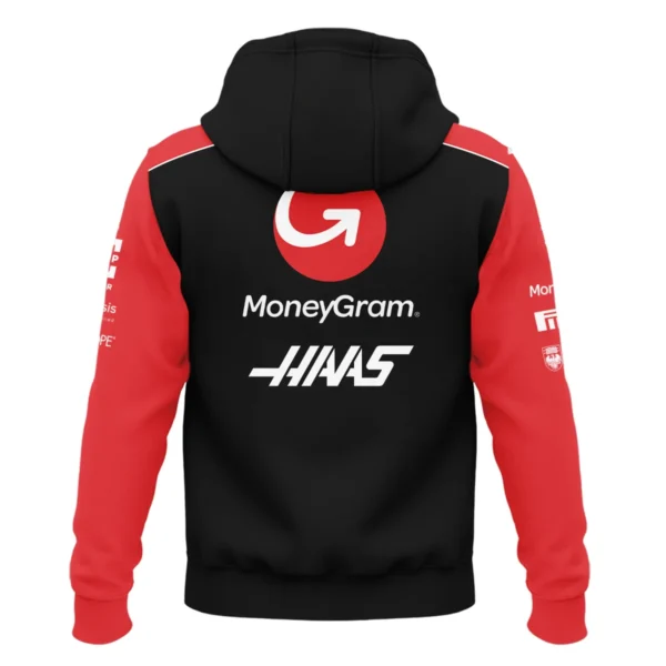 2025 Haas F1 Team Suit Hoodie BLVA150725A01HAASHD - Image 3
