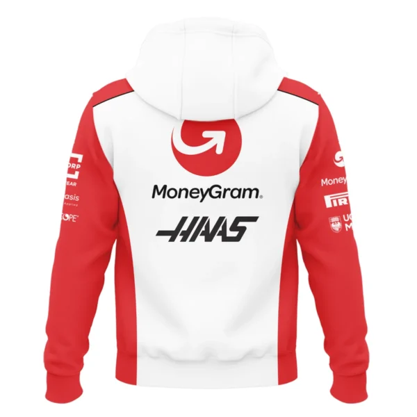 2025 Haas F1 Team Suit Hoodie BLVA150725A02HAASHD - Image 3