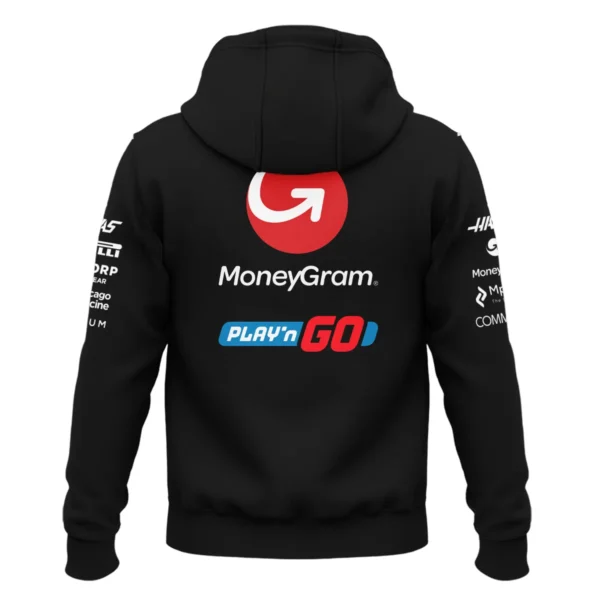 2025 Haas F1 Race Suit Hoodie BLVA150725A03HAASHD - Image 3