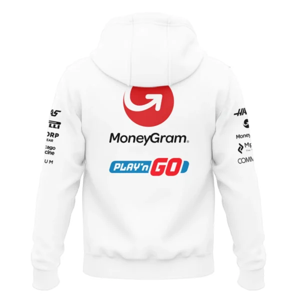 2025 Haas F1 Race Suit Hoodie BLVA150725HAAS04HD - Image 3