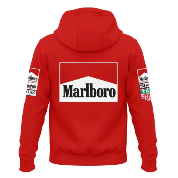 1985 Alain Prost Racing Suit McLaren F1 Team Zipper Hoodie BLVAAP070725A04ZHD - Image 3