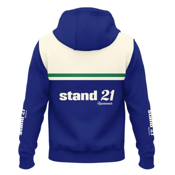 1990s Sir Jack Brabham Race IndyCar Suit Zipper Hoodie BLVAJB070725A02ZHD - Image 3