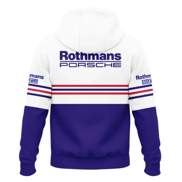 1984 Jack Brabham Rothmans Porsche 962 Hoodie BLVAJB080725A03HD - Image 3